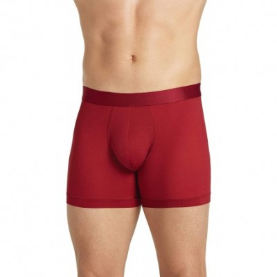 Boxer Briefs Men's Underwear Signature UltraMesh Boxer Brief - 2 Pack - Carmine Red/Black - C818IDTXYEN