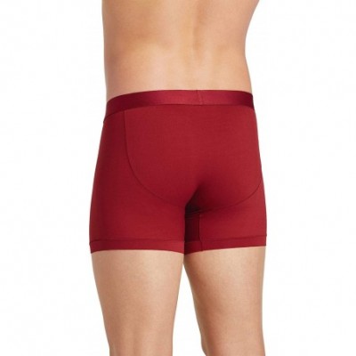 Boxer Briefs Men's Underwear Signature UltraMesh Boxer Brief - 2 Pack - Carmine Red/Black - C818IDTXYEN