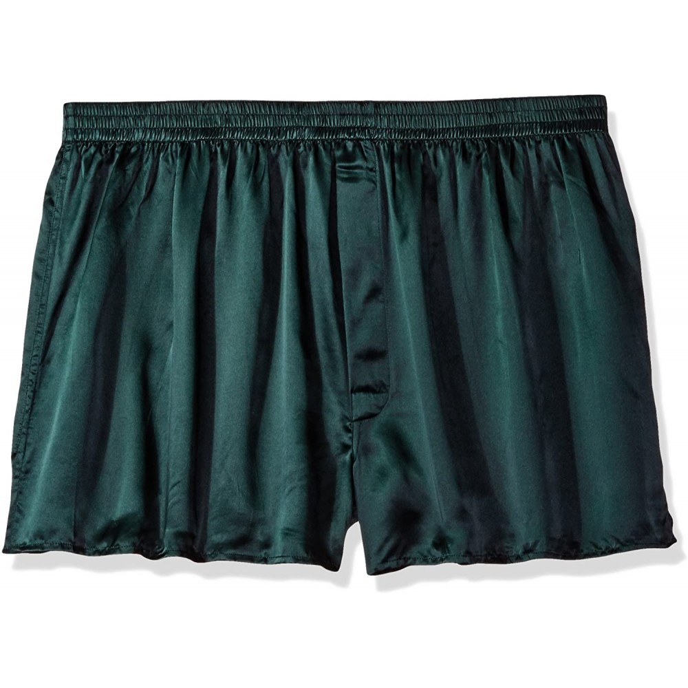 Boxers Men's Classic Silk Boxers - Big & Tall - Forrest - CM1113PRDG7