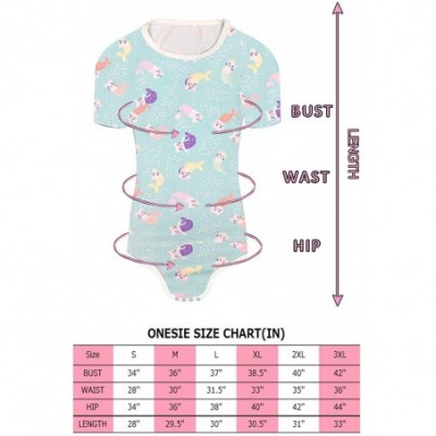 Tops ABDL Adult Baby Onesie Diaper Lover Snap Crotch Romper Pajama.Blue Planet - CC18EEEL9R3