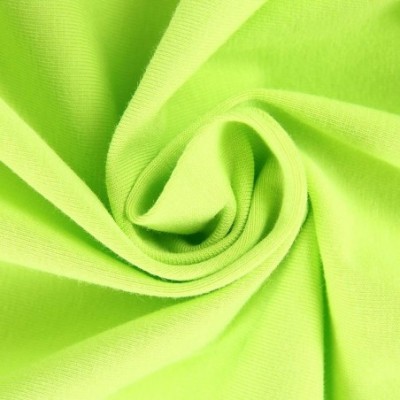 Shapewear Women's Sexy One Shoulder Solid Sleeveless Bodysuit Stretchy Leotard Top - Neon Green - C418SXZYWI6