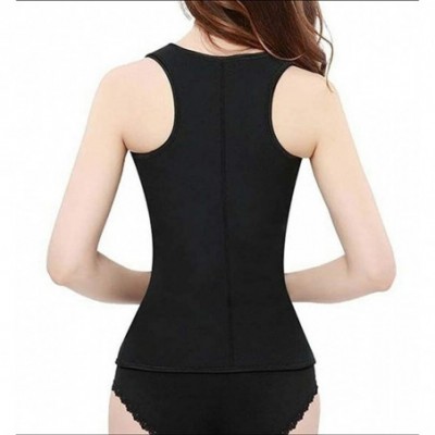 Shapewear Women's Neoprene Waist Trainer Vest Adjustable Body Shaper for Eight Loss - Purple - C818RGS59N8