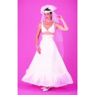 Slips New Single Hoop Bridal Skirt Bridal Taffeta Petticoat Wedding Gown Slip (104DS) White- Red- Black - CE111K59IC7