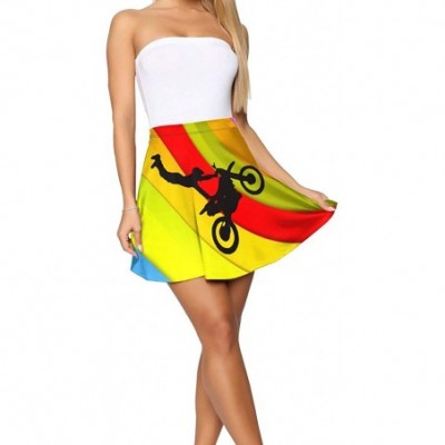 Slips Got Dirt Bike Motorcross Racing Woman's Attractive Short Umbrella Skirt Slim Fit Petticoat - CF19D0K5XC5