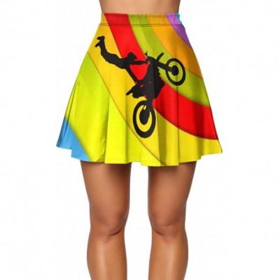 Slips Got Dirt Bike Motorcross Racing Woman's Attractive Short Umbrella Skirt Slim Fit Petticoat - CF19D0K5XC5