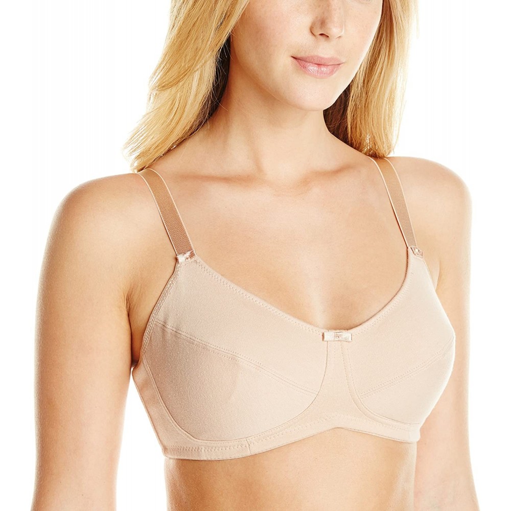 Bras Women's Ruth Cotton Wire-Free Bra - Nude - CX11972U8WT