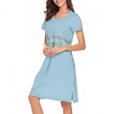 Nightgowns & Sleepshirts Madonna-Bitch-I'm-Madonna- Soft Nightgowns Long Nightdress Sleepshirts Nightwear for Women Men - Whi...