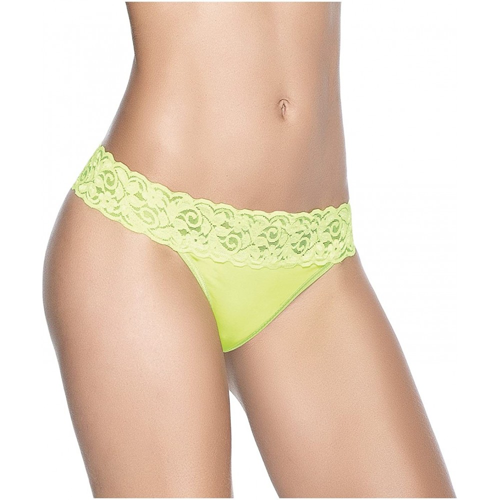 Panties Women Underwear Sexy Lingerie Panties Thong Boyhort Cage Panty De Mujer - Green_style_96 - CB183X3GTA2