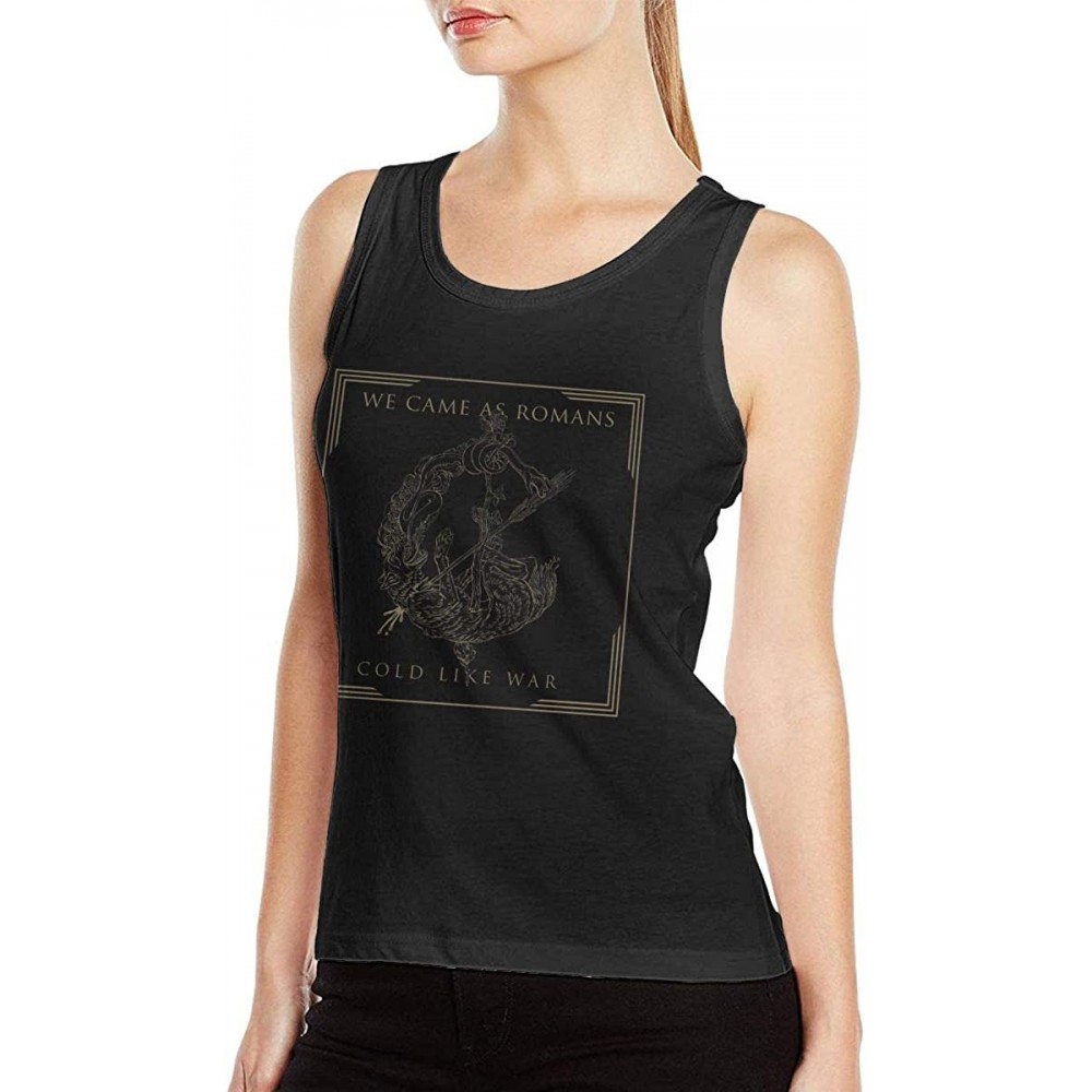 Camisoles & Tanks We Came As Romans Woman Sexy Tank Custom Vest T Shirt Black - CZ18RYXYNHI