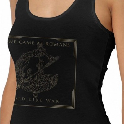 Camisoles & Tanks We Came As Romans Woman Sexy Tank Custom Vest T Shirt Black - CZ18RYXYNHI