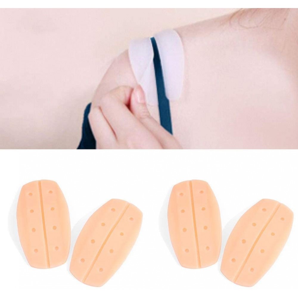 Accessories 2Pairs Non-Slip Bra Strap Cushion Holders Women's Silicone Soft Comfort Shoulder Protectors Pads Relief Pain with...