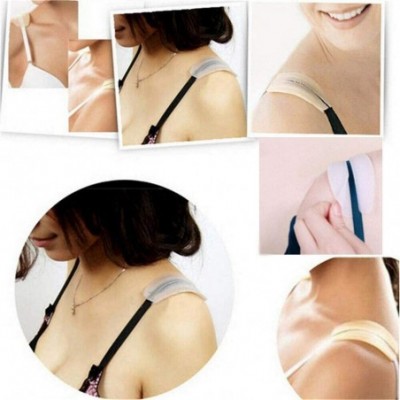 Accessories 2Pairs Non-Slip Bra Strap Cushion Holders Women's Silicone Soft Comfort Shoulder Protectors Pads Relief Pain with...