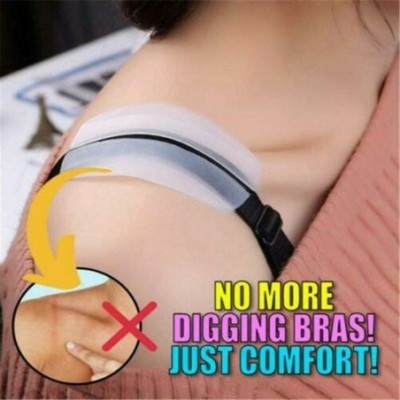 Accessories 2Pairs Non-Slip Bra Strap Cushion Holders Women's Silicone Soft Comfort Shoulder Protectors Pads Relief Pain with...