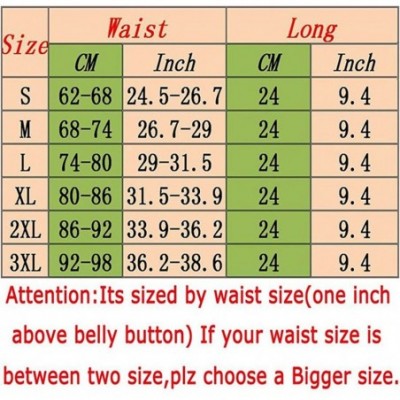 Shapewear Waist Trainer Corset for Weight Loss Tummy Control Body Shaper Breathable Waist Cincher Shapewear - Black - CH17AZH...