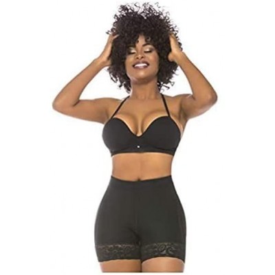 Shapewear Fajas Women's 0319 Push-Up Short - Black - CC12E7JKIH1