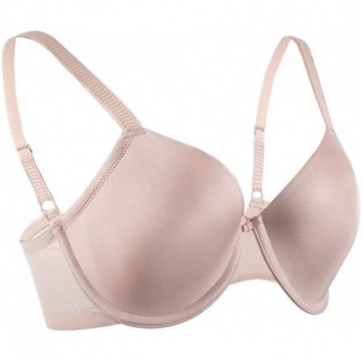 Bras Women'S Plus Size Bras Beauty Back Full Cup Wirefree Bralette for All Day Comfort and Support - Color of Skin - C9193R307DM