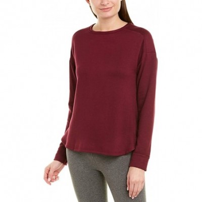 Tops Women's French Terry Long Sleeve Top - Nightshade - CN18QKWGNI4