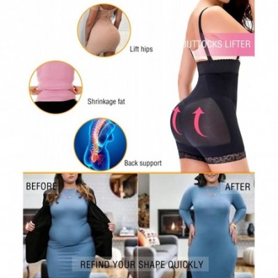 Shapewear Women Butt Lifter Shorts High Waist Slimming Body Shaper Tummy Control Thigh Panties Shapewear Bodysuit with Zipper...