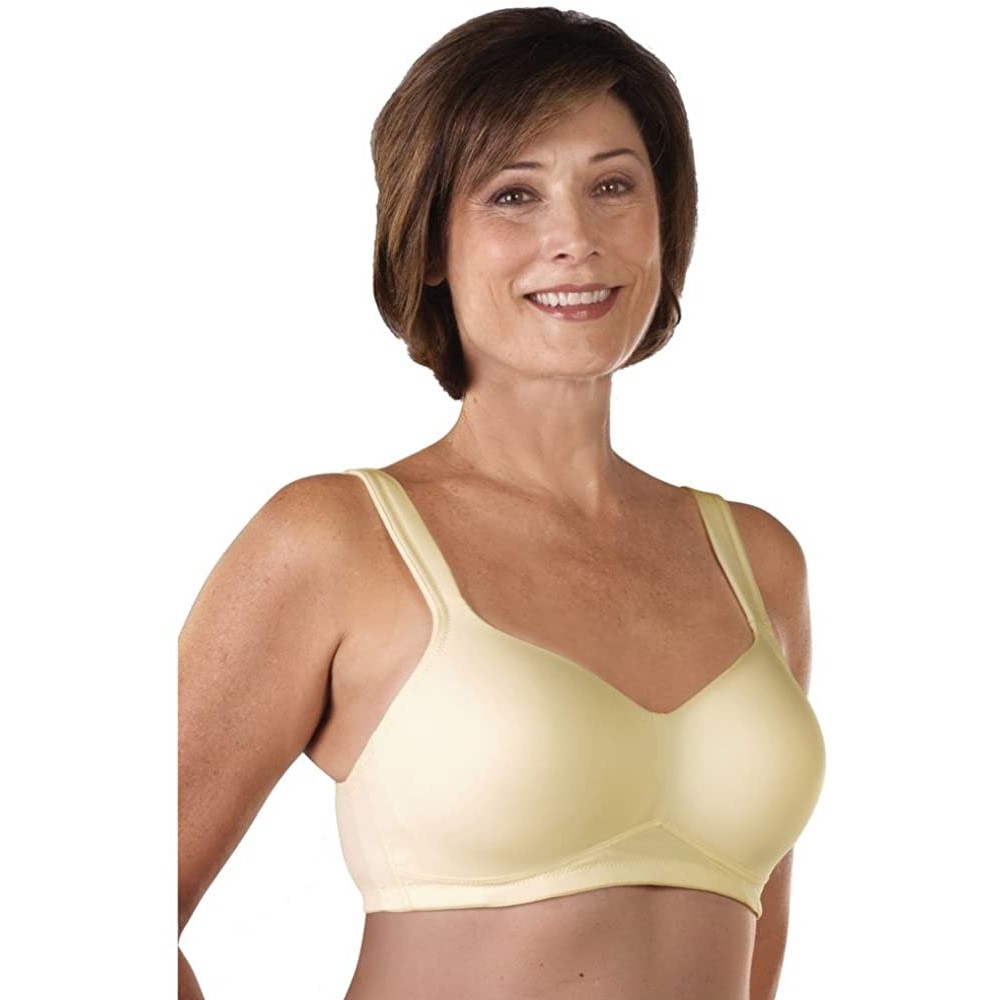 Bras Post Mastectomy Seamless Fashion Bra - Champagne - CM11L43IROZ