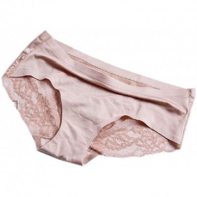 Panties Women Breathable Stretch Underwear Sexy Lace Patchwork Hipster Panties - As2 - C3199CI04TK