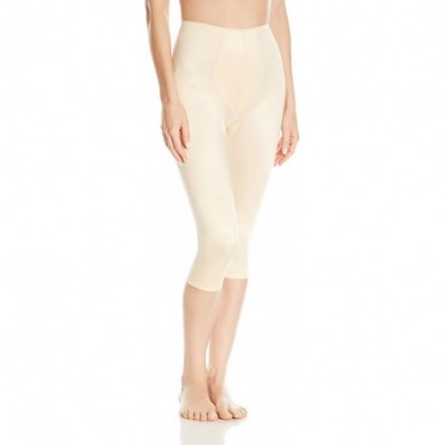 Shapewear Women's Light Shaping Capri Pant - Beige - C3112X9ZBTN