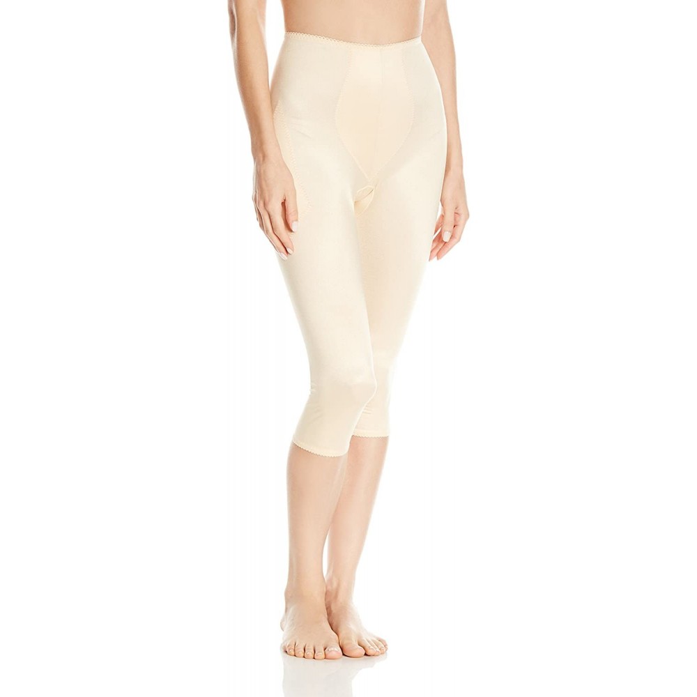 Shapewear Women's Light Shaping Capri Pant - Beige - C3112X9ZBTN