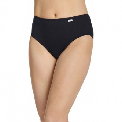 Panties Women's Underwear Plus Size Elance Hipster - 3 Pack - Black - CZ11FXD219J