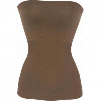 Shapewear Seamless Smoother Tube Top - Mocha - CO18CHE0DDX