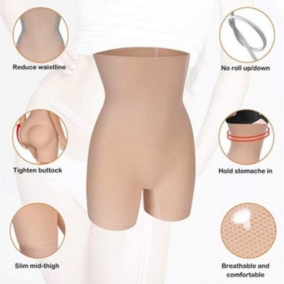 Shapewear 102E Shaper Shorts - Womens High-Waist Cincher Trainer Girdle Faja Tummy Control Thigh Slimming Shapewear Shorts - ...