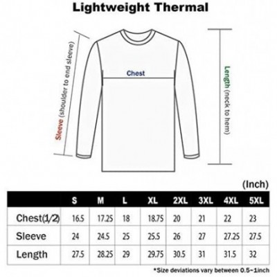 Thermal Underwear Thermal Fit Long Sleeve Waffle Lightweight T-Shirt Round Neck Slim Fit Soft Cotton Layer Shirt 1 2 3 or 6 P...