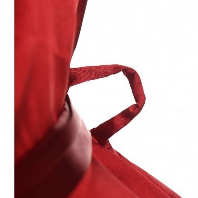 Robes Women Pure Color Short Satin Kimono Robe Silky Robe Satin Sleepwear - Red - C618A0IZXYE