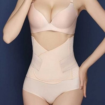 Shapewear Womens Body Waist Shaper Girdle Adjustable Postpartum Slimmer Belt - Skin - C018D93ISO5