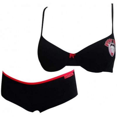 Bras Women's Black Bra and Panty Set - CA113TLTJ5V