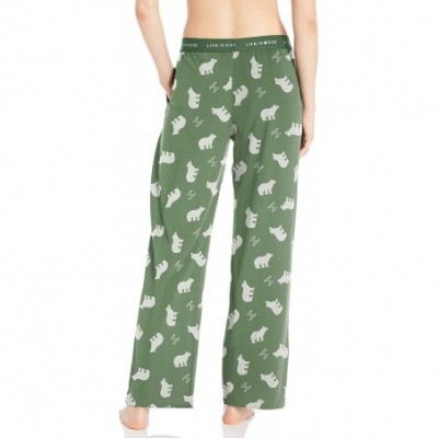 Bottoms Womens Womens Snuggle Up Sleep Pajama Bottoms H - Fresh Pine - CT18NM6IEQL