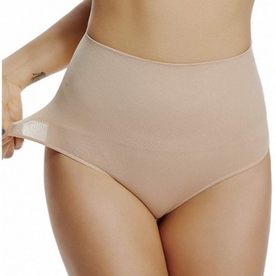 Shapewear High Waist Thong Shaper Body Brief Control Panty JW009010011012048049JL197199 - Beige 2pack 197 - CQ18QSH7UKE