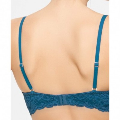 Bras Women's Flirt Demi Lace Bra - Moroccan Blue - CO1925N3MSI