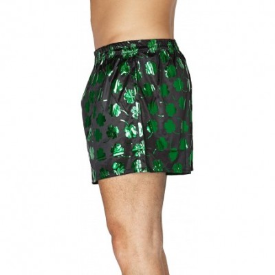 Boxers Mens Shamrock Boxers - Green - C218K0OH8CL