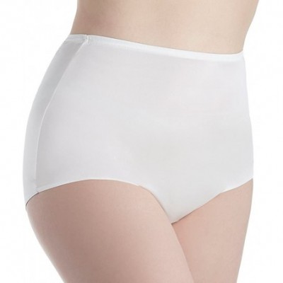 Panties Hidden Elastic Nylon Classic Brief Panty (17032) - Ivory - C4180LCWU8H