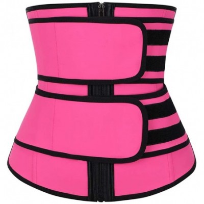 Bustiers & Corsets Women Waist Trainer Underbust Corset Trimmer Slimming Body Shaper - Pink - C7193XQAOZL