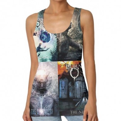 Camisoles & Tanks Born of Osiris Woman Premium Tank Top Classic Undershirt Black - Black - CX19C6UQL2L