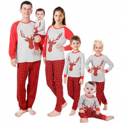 Sets Family Matching Christmas Pajamas Sleepwear Set - Women-plaid1 - CS18XXWQOTI