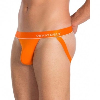 Briefs Man Jockstrap - Orange - C218TK8HNCD