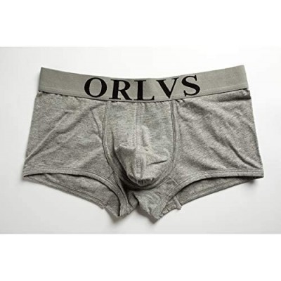 Trunks Men's Boxer Brief Underwear - Gray*6 - CI193QRE95N