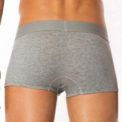 Trunks Men's Boxer Brief Underwear - Gray*6 - CI193QRE95N