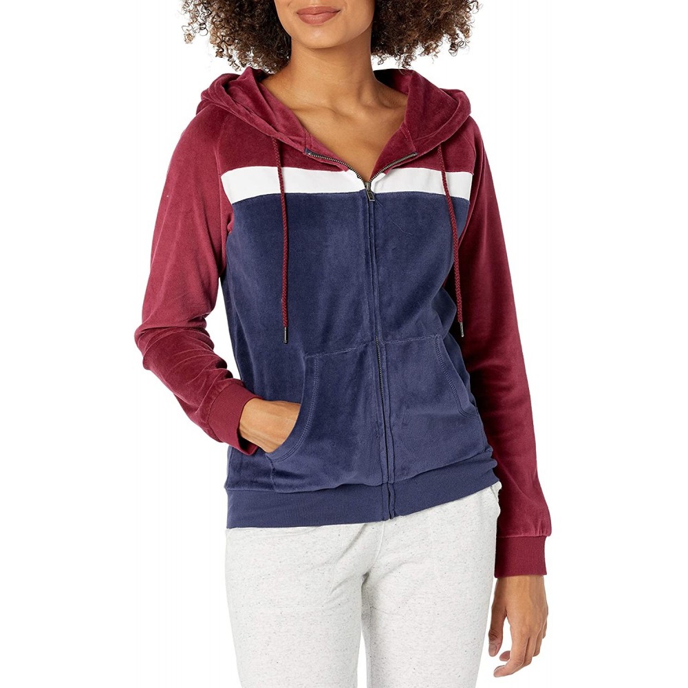 Tops Women's Track Star Hoodie - Navy - C91869KCTXW