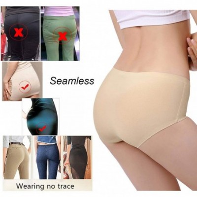 Panties Womens Seamless Panties Ice Silk Hipster Underwear Breathable Briefs Pack of 5 - C718HSL7KNY