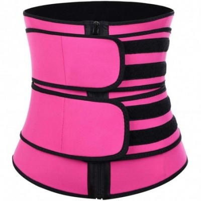 Shapewear Waist Trainer Belt for Women Weight Loss Cincher - A Hotpink - C0190R0ACHQ