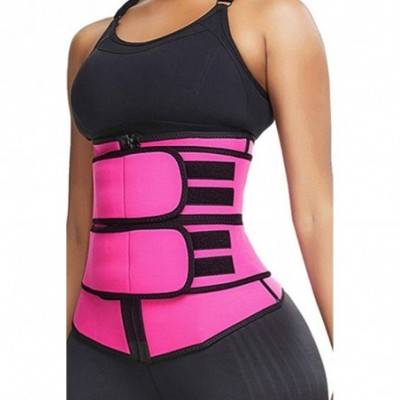 Shapewear Waist Trainer Belt for Women Weight Loss Cincher - A Hotpink - C0190R0ACHQ