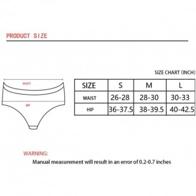 Panties Seamless Thongs Underwear for Women Nylon No Show Ladies Sexy Floral Panties Low Waisted Pack Set - B/W/N/P/T/B - CT1...