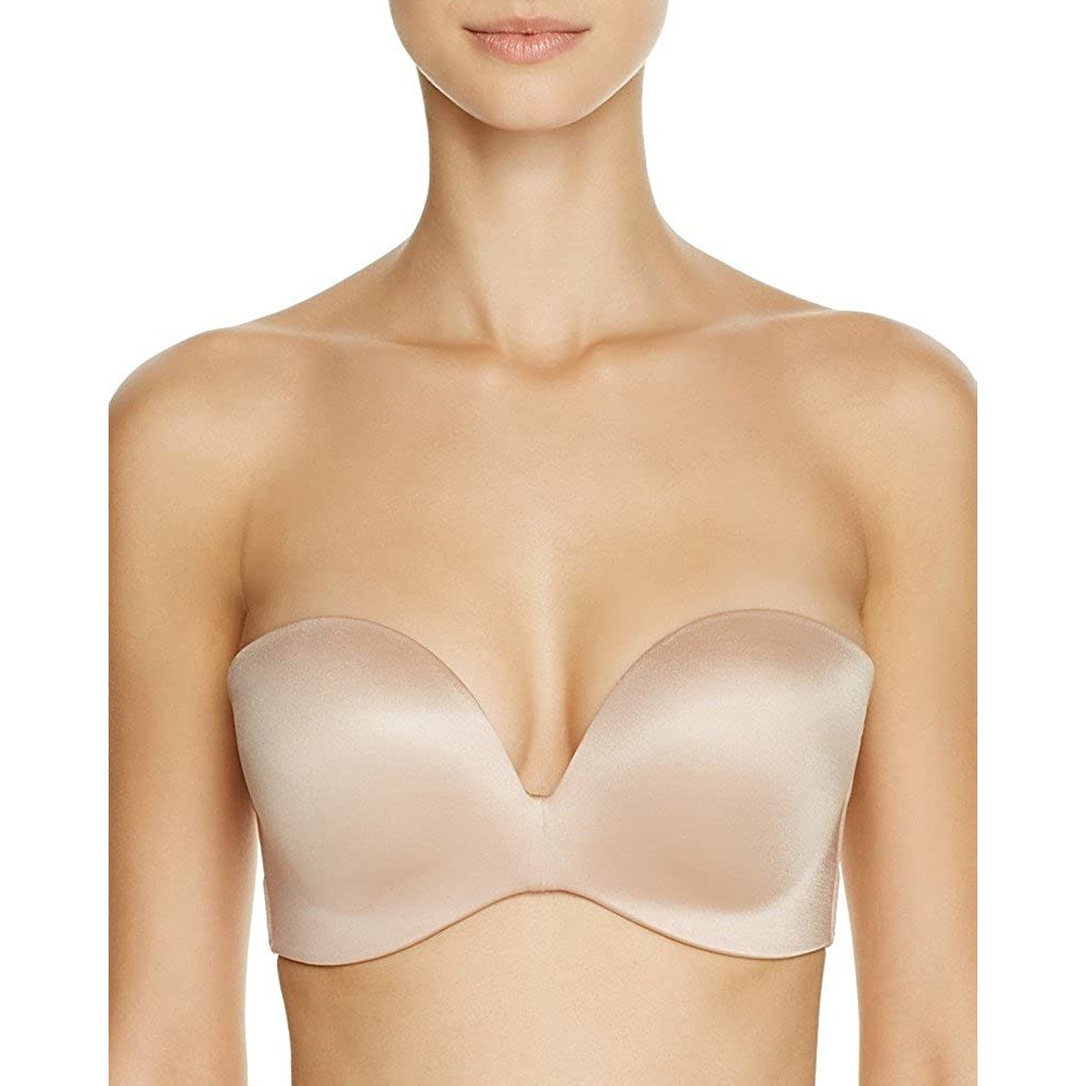 Bras Refined Wireless Strapless Convertible Bra (RL136) - Nude - CK17YRCTDYY